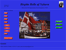 Tablet Screenshot of birgittehelle.dk